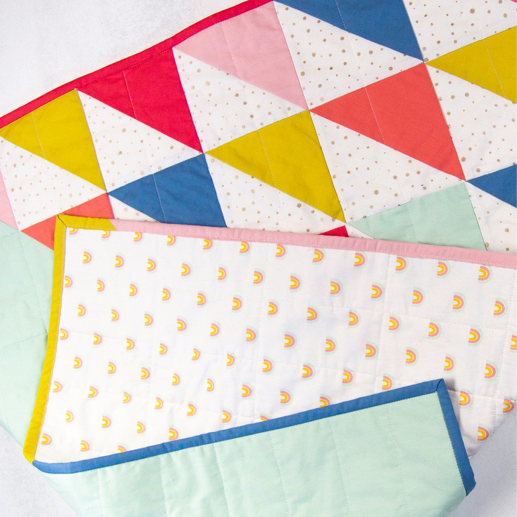 Stitch in the Ditch Quilt Binding (Looks HandSewn)