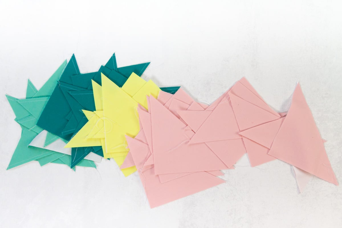 Free Modern Ombre Herringbone Quilt Pattern Designed to Quilt